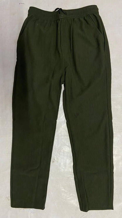 Men's Loose Fit Corduroy Cargo Style Trouser